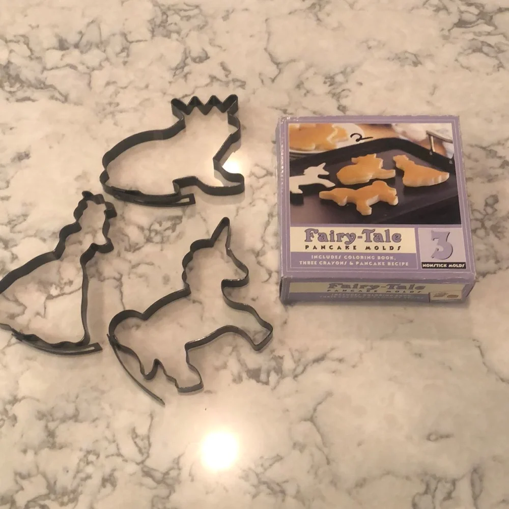 Williams Sonoma l Fairy Tale Pancake Molds Set of 3